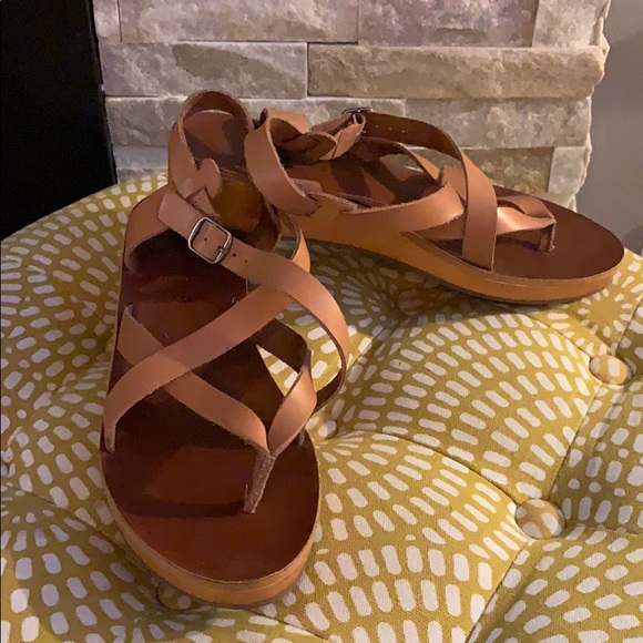 Lucky Brand Shoes - Lucky Brand wood wedge sandals